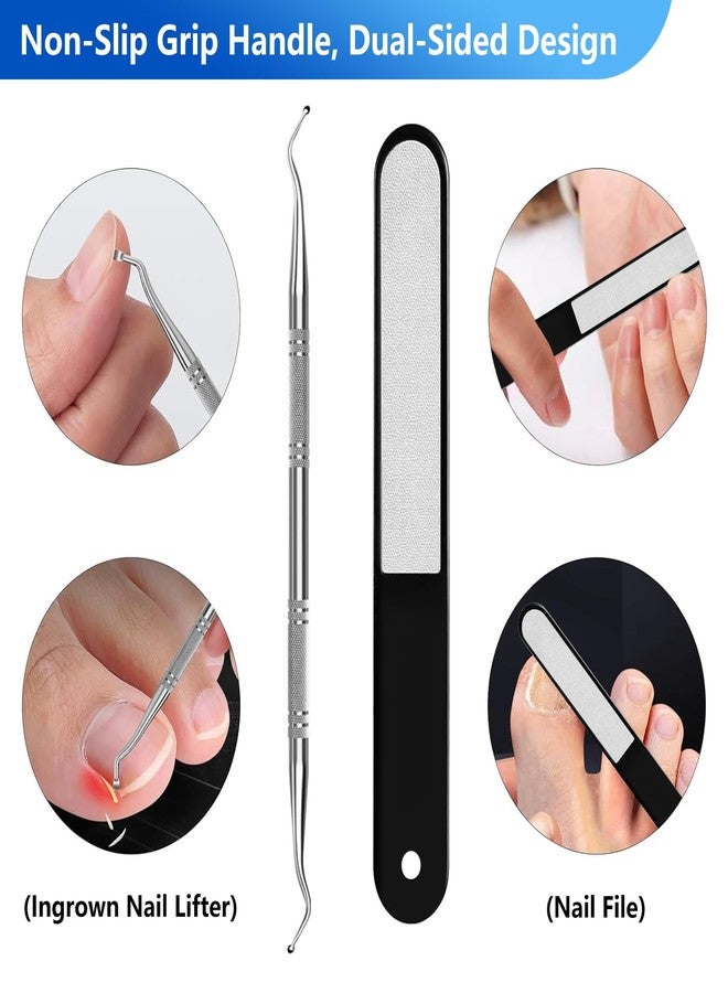 1st Toenail Clippers for Seniors Thick Nails, Ultra Sharp Sturdy Fingernail Toenail Clipper— Heavy Duty Ingrown Toenail Clippers, Thick Toenails with Wide Jaw Sharp Nail Cutter - Image 4